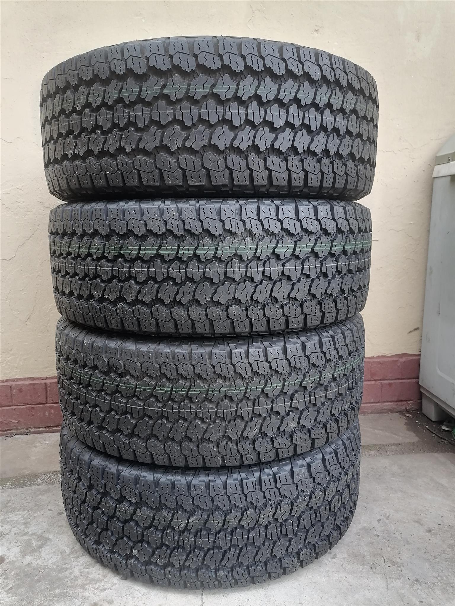 265 60 18 Goodyear Wrangler AT (NEW TYRES) - Private Seller 265 60 18 Goodyear Wrangler AT (NEW TYRES) - Private Seller