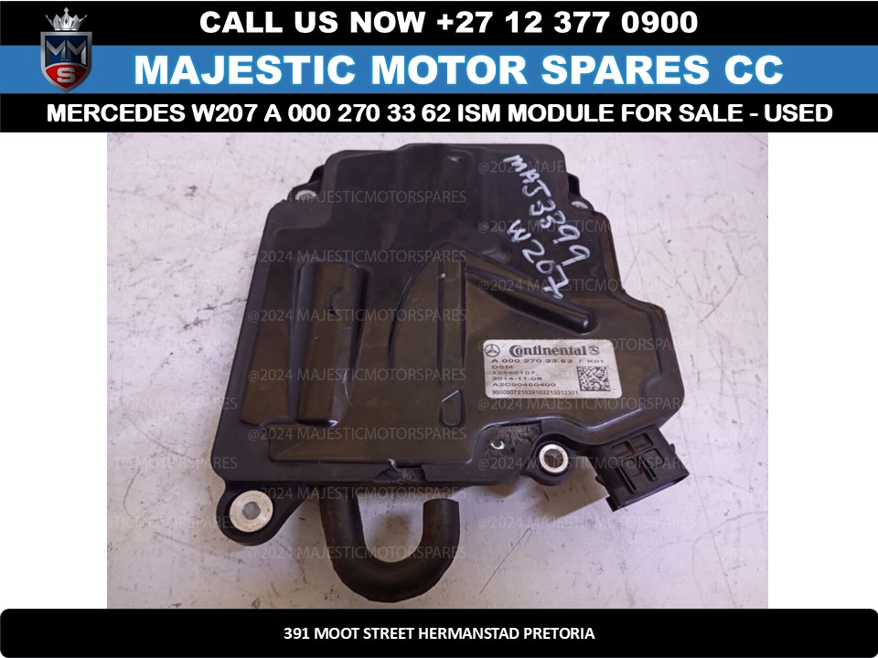 Mercedes Benz w207 ISM Module for Sale - Used - Private Seller Mercedes Benz w207 ISM Module for Sale - Used - Private Seller