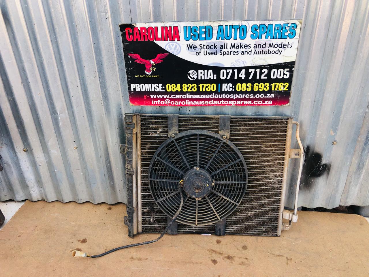 Mahindra Scopio Mhawk condenser with fan - Private Seller Mahindra Scopio Mhawk condenser with fan - Private Seller