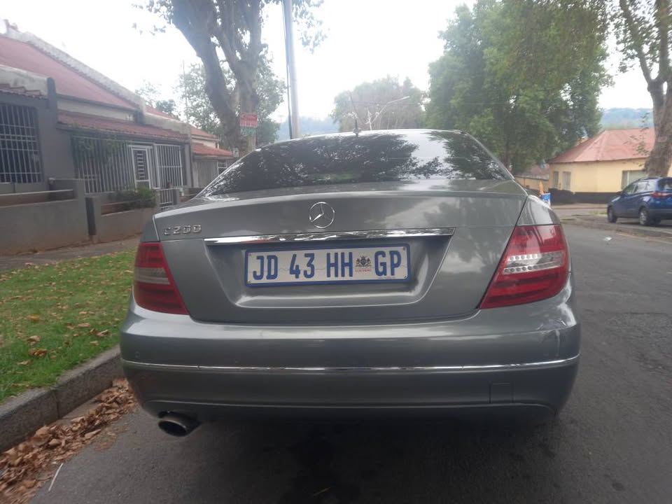 2012 Mercedes Benz C200 Petrol Automatic Transmission Grey Color Mileage 131000kms