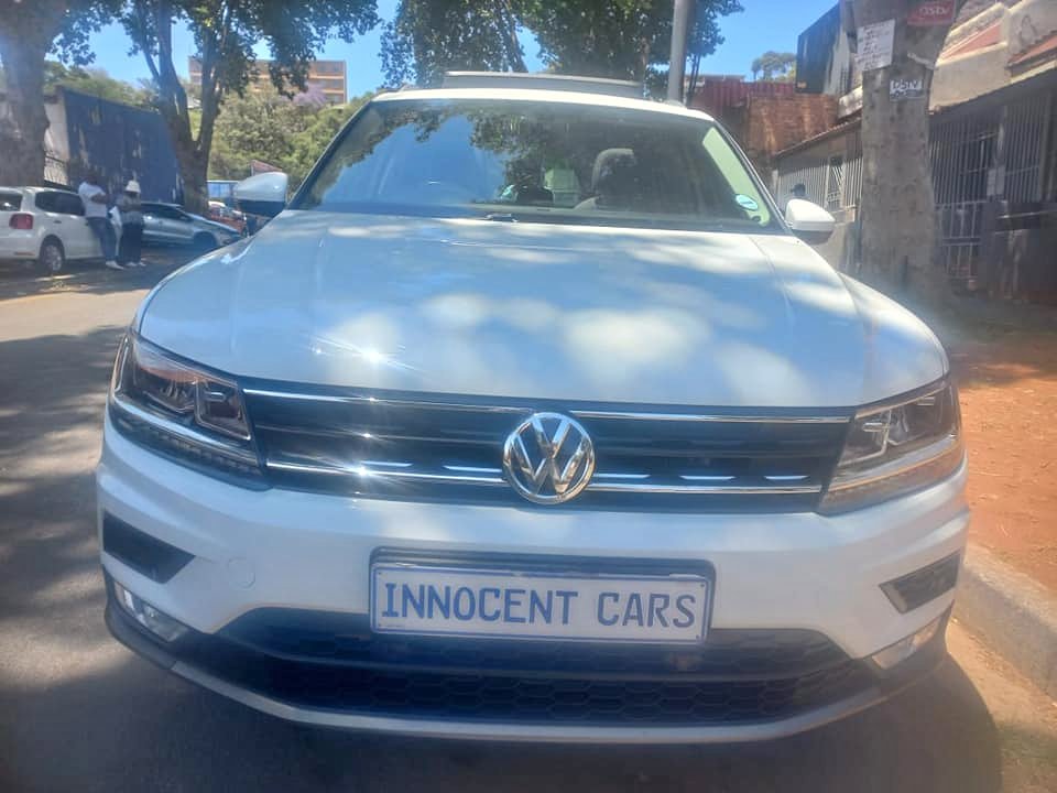 2017 VW TIGUAN SUV 2.0 TSI MOTION PETROL, AUTOMATIC, WHITE COLOR