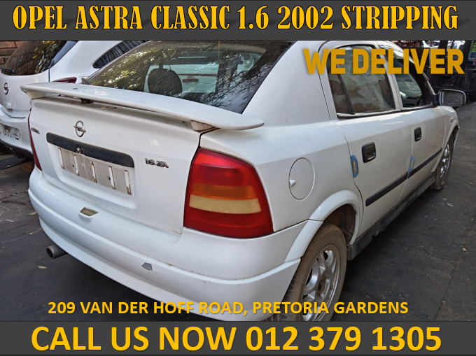 2002 OPEL ASTRA CLASSIC 1.6 STRIPPING FOR SPARES - Private Seller 2002 OPEL ASTRA CLASSIC 1.6 STRIPPING FOR SPARES - Private Seller