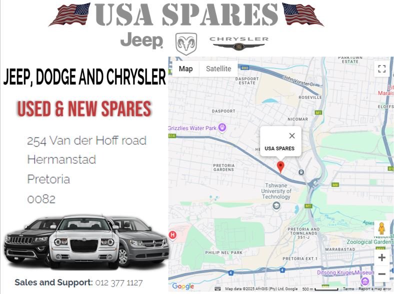 Quality Jeep, Dodge & Chrysler Parts - Private Seller Quality Jeep, Dodge & Chrysler Parts - Private Seller
