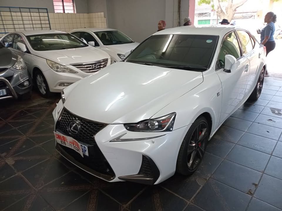 2019 Lexus IS350 FSport White, Full Service History, Automatic, Petrol  37000km