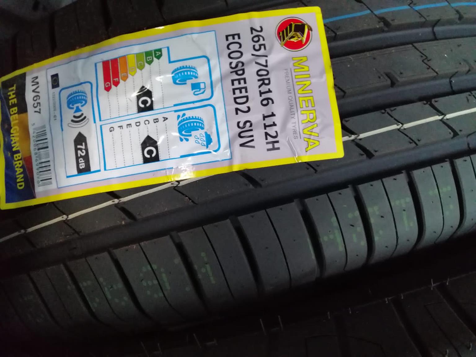 New tyres. 265/70/16 SUV New tyres. 265/70/16 SUV