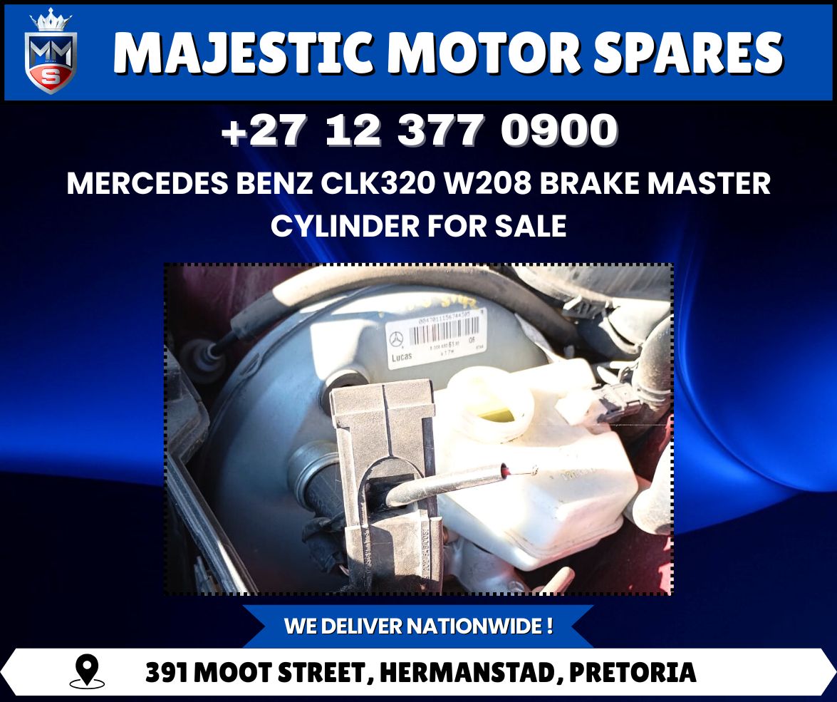 Mercedes Benz CLK320 W208 Brake Master Cylinder for Sale – Used - Private Seller Mercedes Benz CLK320 W208 Brake Master Cylinder for Sale – Used - Private Seller