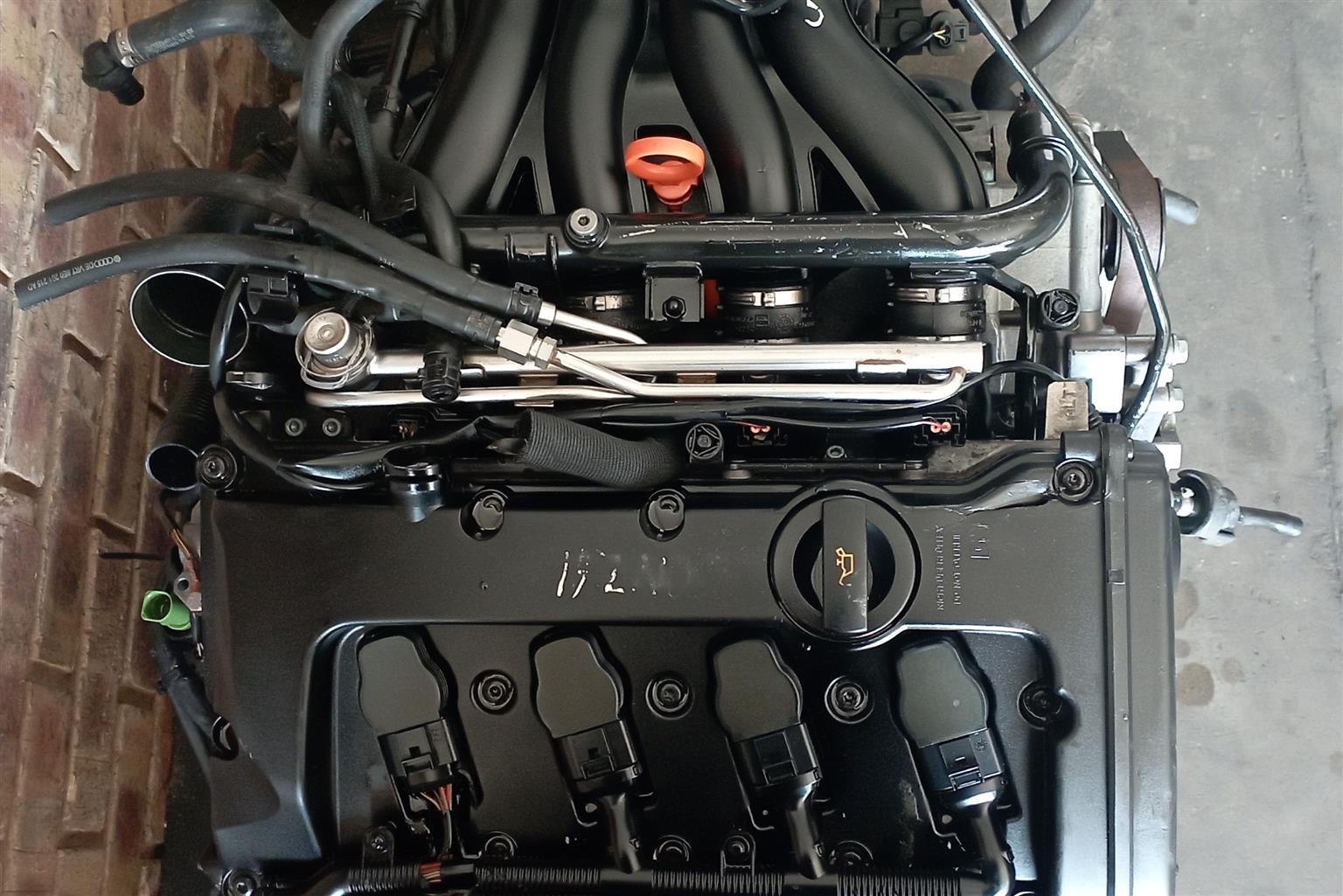Audi A4 non-turbo Engine