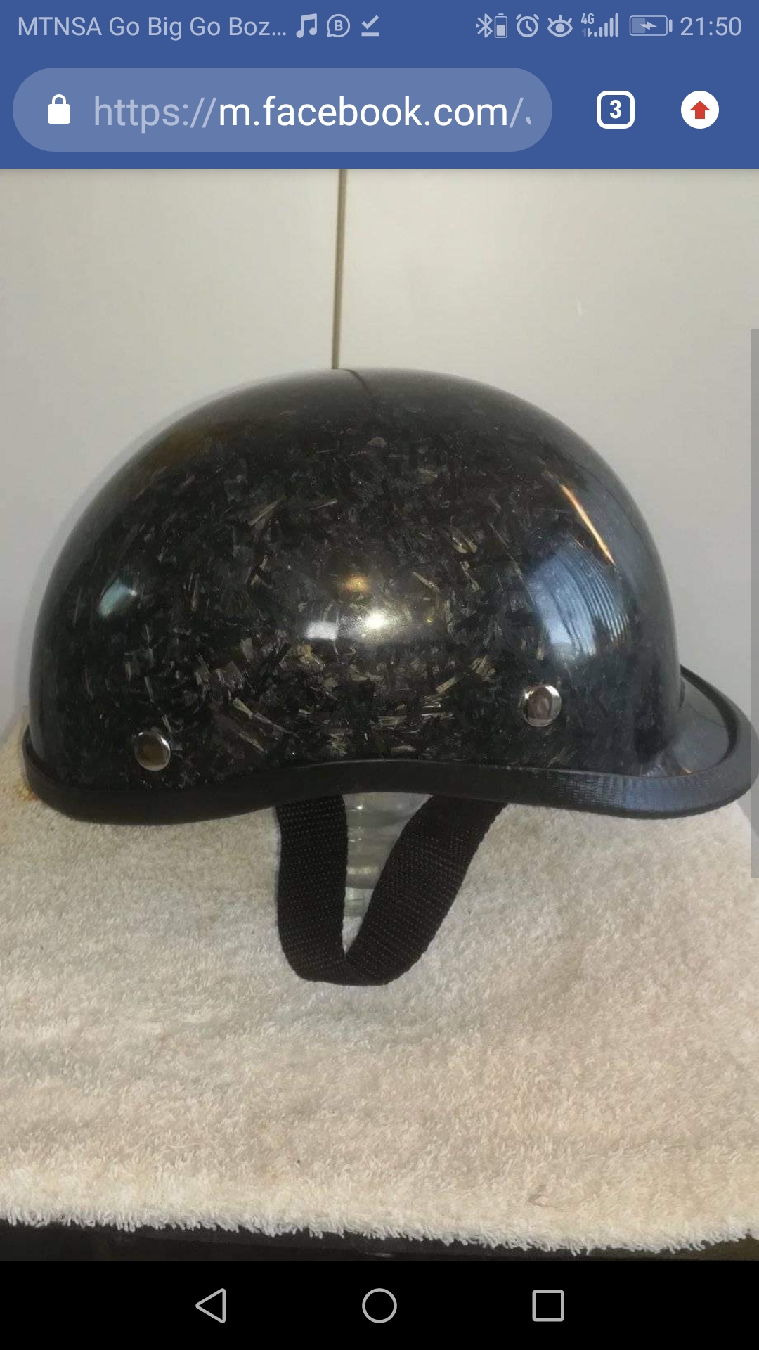 Carbon Fiber Pisspot Helmets