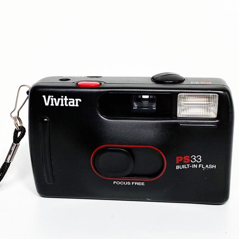 Vintage point and shoot camera: Vivitar PS33