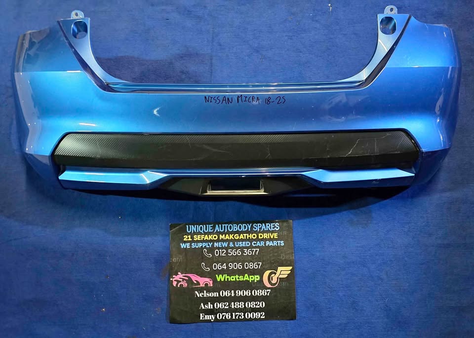 Used Nissan Micra Rear Back Bumper 2018-2025 for sale in Eastern Cape ...
