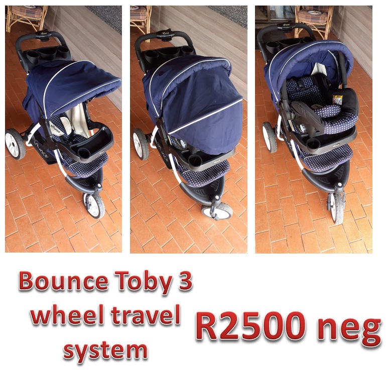 bounce 3 wheel stroller