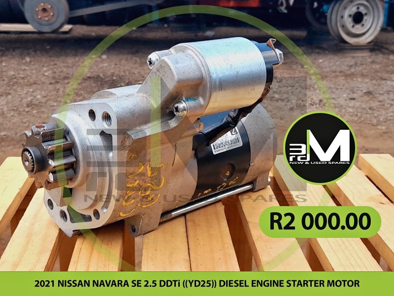 2021 NISSAN NAVARA SE 2.5 DDTi ((YD25)) DIESEL ENGINE STARTER MOTOR - Private Seller 2021 NISSAN NAVARA SE 2.5 DDTi ((YD25)) DIESEL ENGINE STARTER MOTOR - Private Seller
