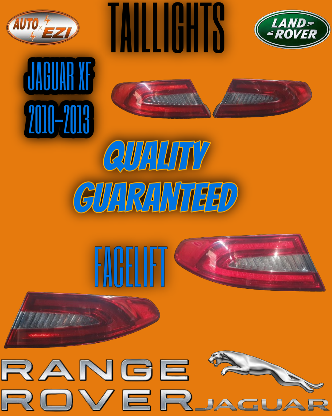 JAGUAR XF TAILLIGHTS