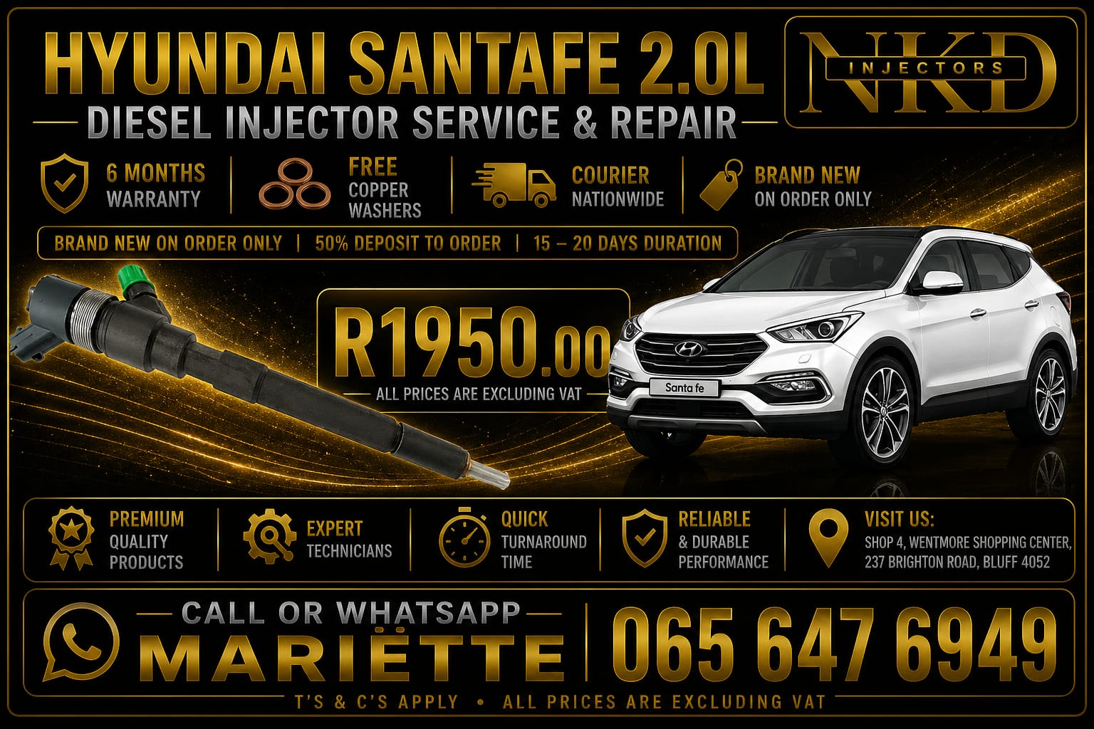 Premium quality products Hyundai Santafé 2l - Private Seller Premium quality products Hyundai Santafé 2l - Private Seller