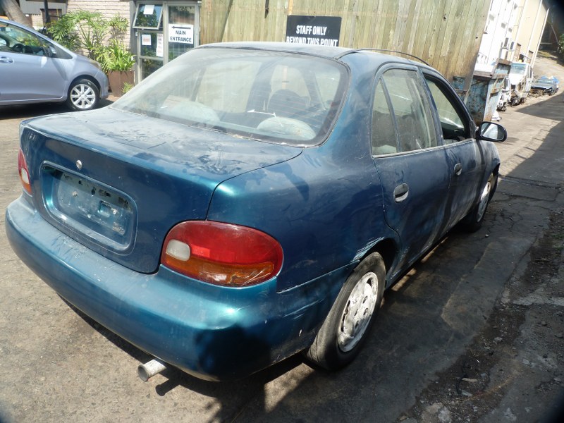 Hyundai Accent 1.3 Manual Green - 1997 STRIPPING FOR SPARES - Private Seller Hyundai Accent 1.3 Manual Green - 1997 STRIPPING FOR SPARES - Private Seller