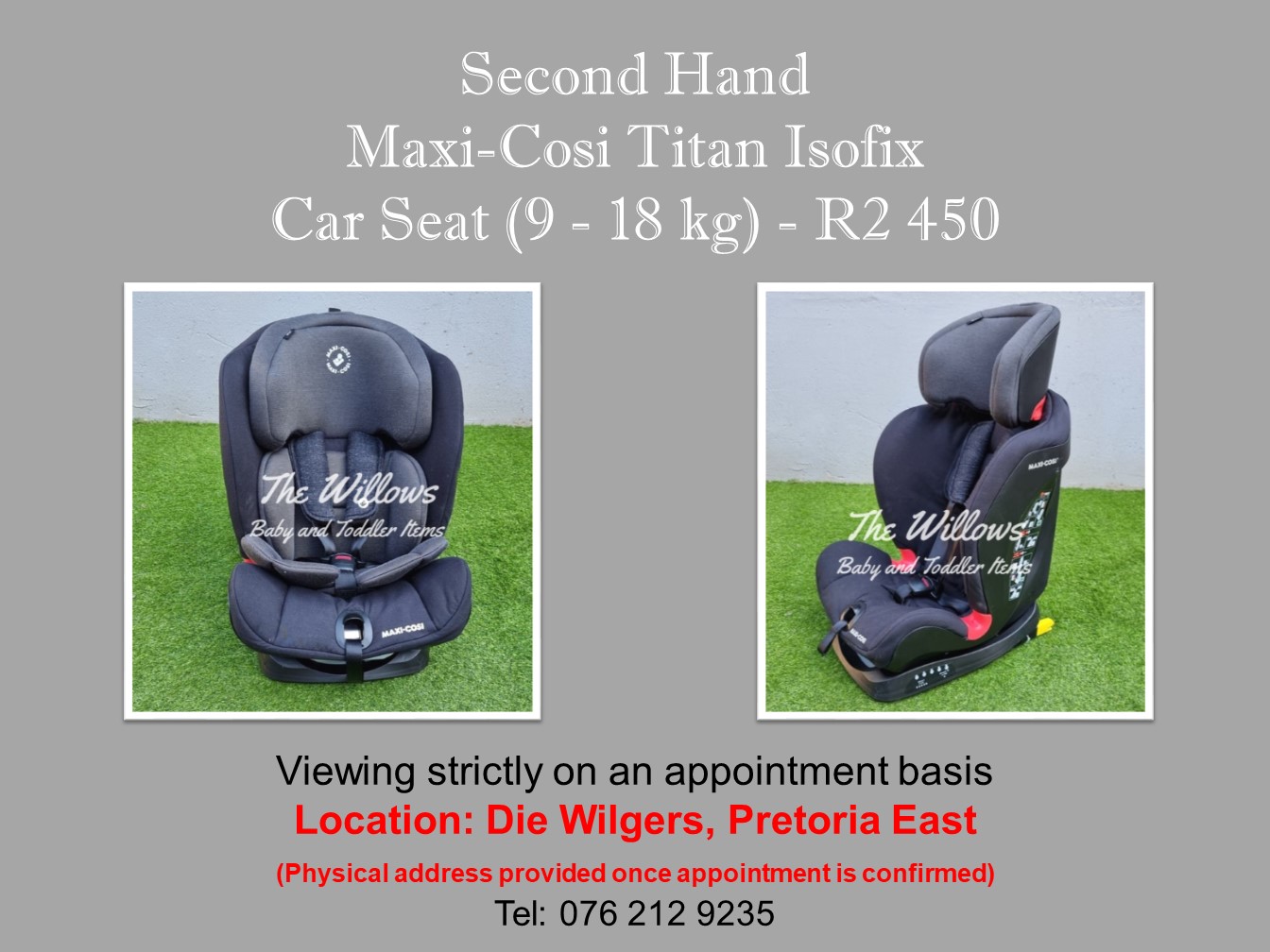 maxi cosi second hand