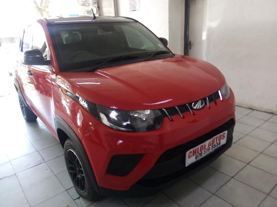 2020 Mahindra KUV100 NXT K2+ Red, Manual, Petrol Full Service History  55000km