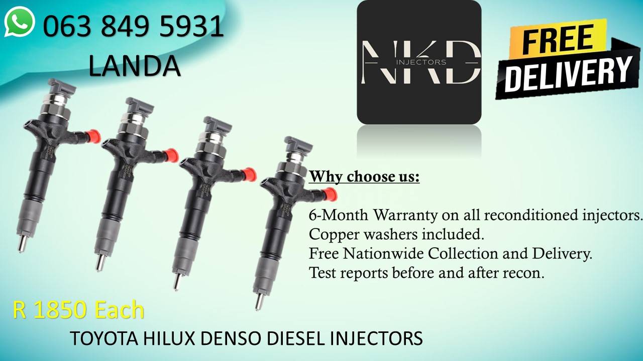 MAZDA BT50 DIESEL INJECTORS FOR SALE IN PRETORIA NORTH GAUTENG - Private Seller