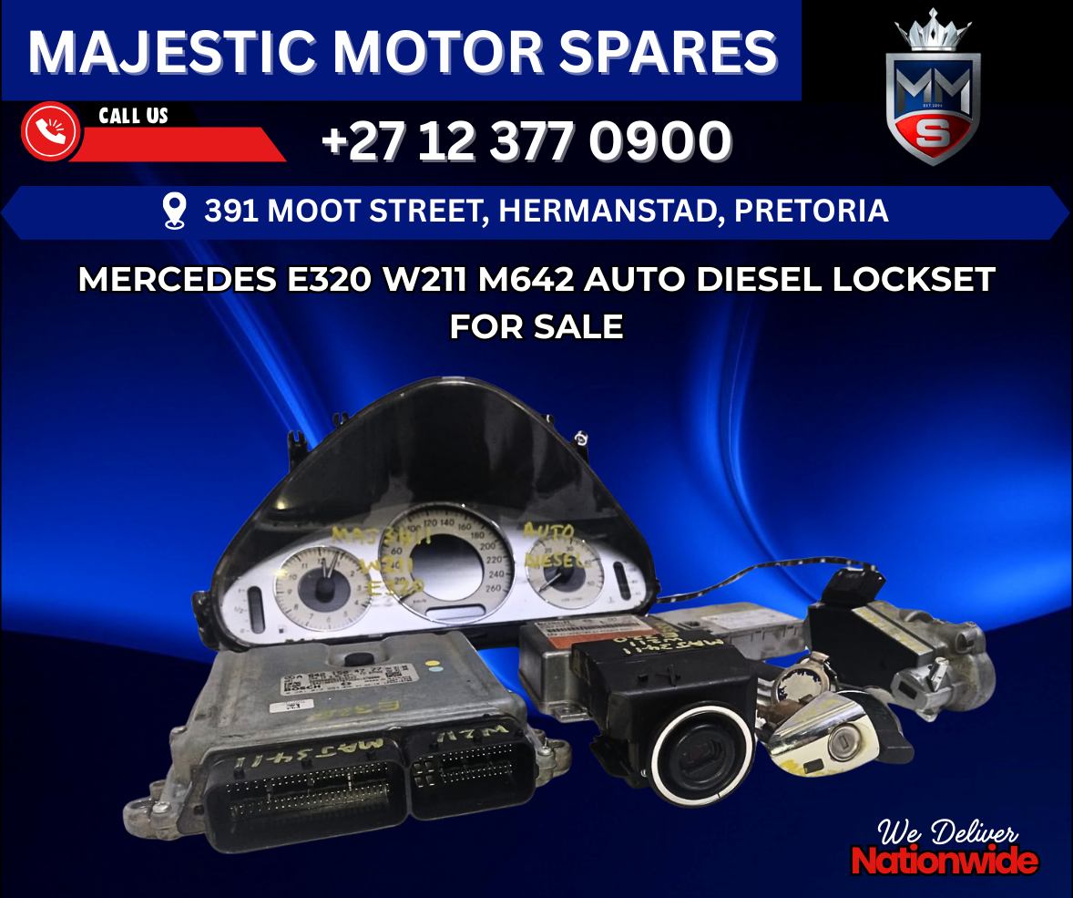 Mercedes E320 W211 M642 Automatic Diesel Lockset – Used For Sale - Private Seller Mercedes E320 W211 M642 Automatic Diesel Lockset – Used For Sale - Private Seller