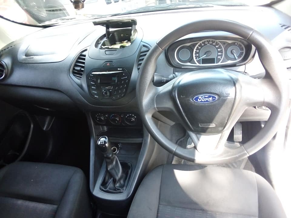 2017 FORD FIGO 1.5 MANUAL, SILVER, PETROL, COLOUR, SPAR KEY, SERVICE BOOK, 72,000KM,