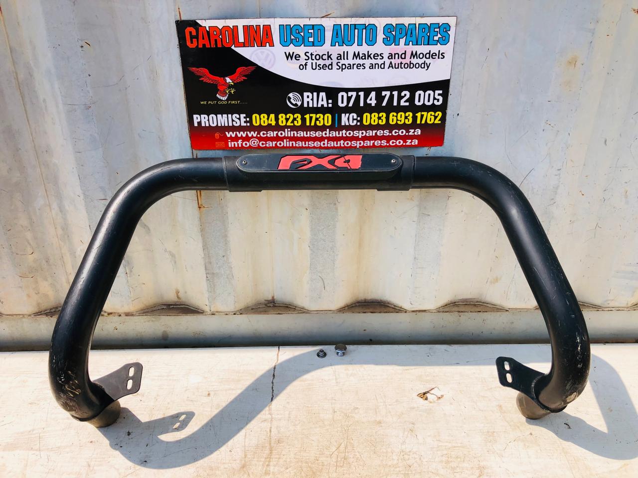 Ford Ranger T8 FX4 black nudge bar (replacement)(18-22) - Private Seller Ford Ranger T8 FX4 black nudge bar (replacement)(18-22) - Private Seller