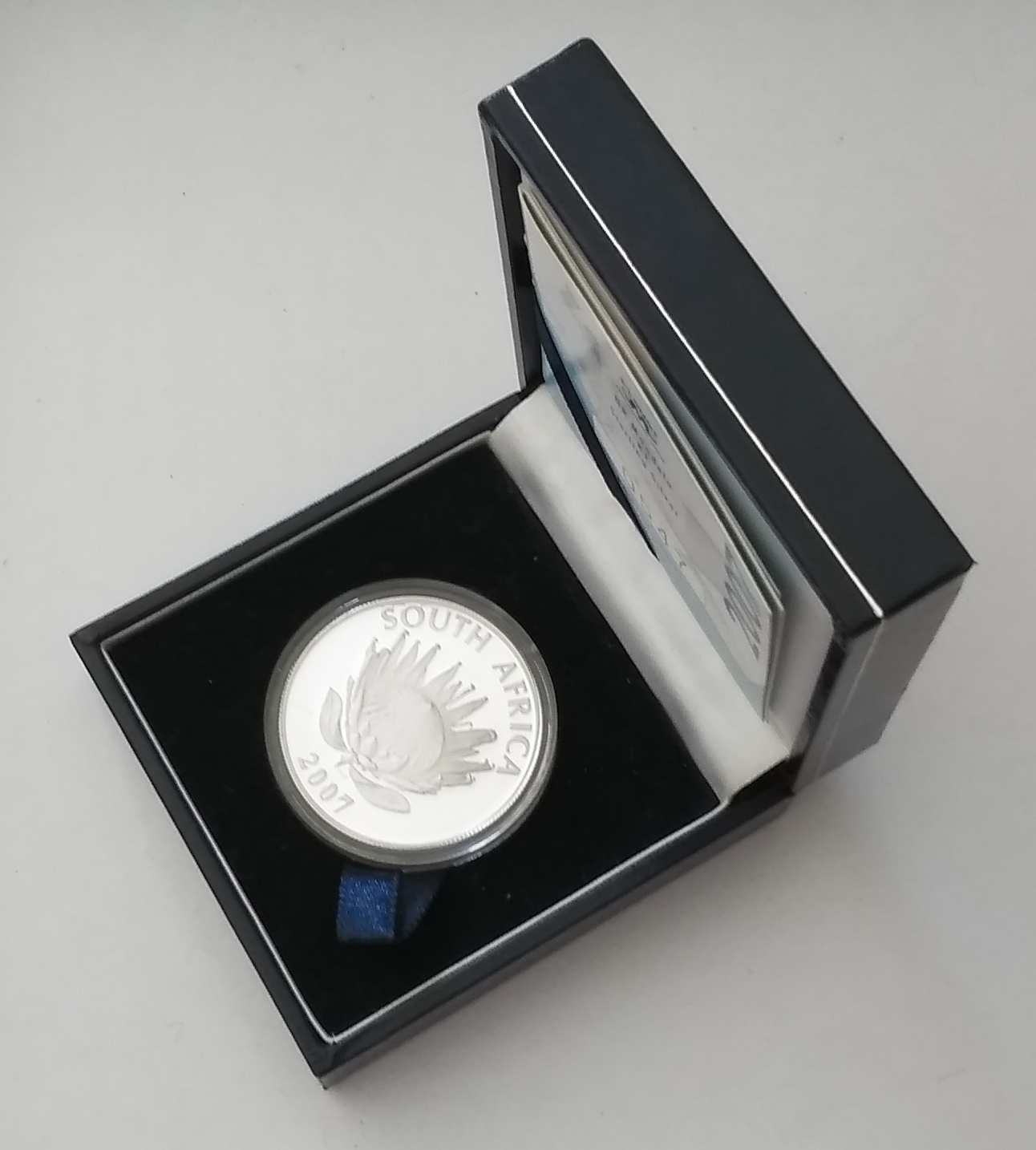 1993 NR Mandela/2007 Protea R1 proof coin 1993 NR Mandela/2007 Protea R1 proof coin
