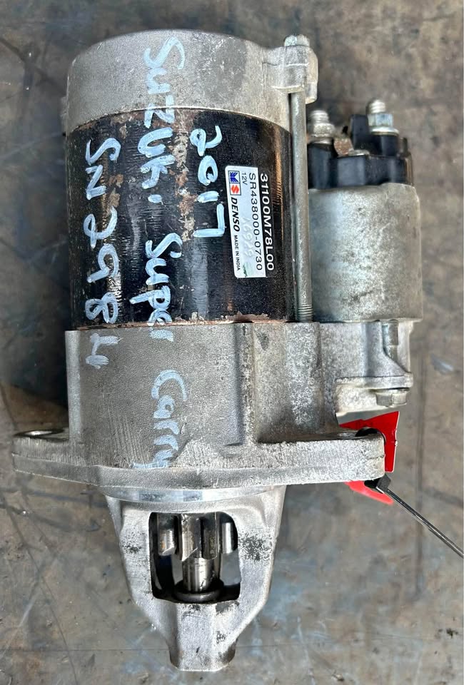 2017 Suzuki Super Carry Starter motor Available @Circle 7 Used Parts Call or WhatsApp - Private Seller 2017 Suzuki Super Carry Starter motor Available @Circle 7 Used Parts Call or WhatsApp - Private Seller