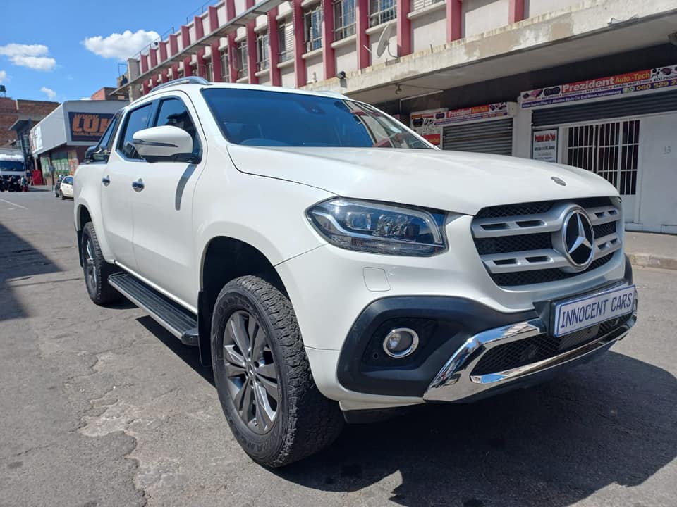 2018 MERCEDES BENZ X250d 4MATIC DIESEL DOUBLE CAB AUTOMATIC BAKKIE X-CLASS, WHITE