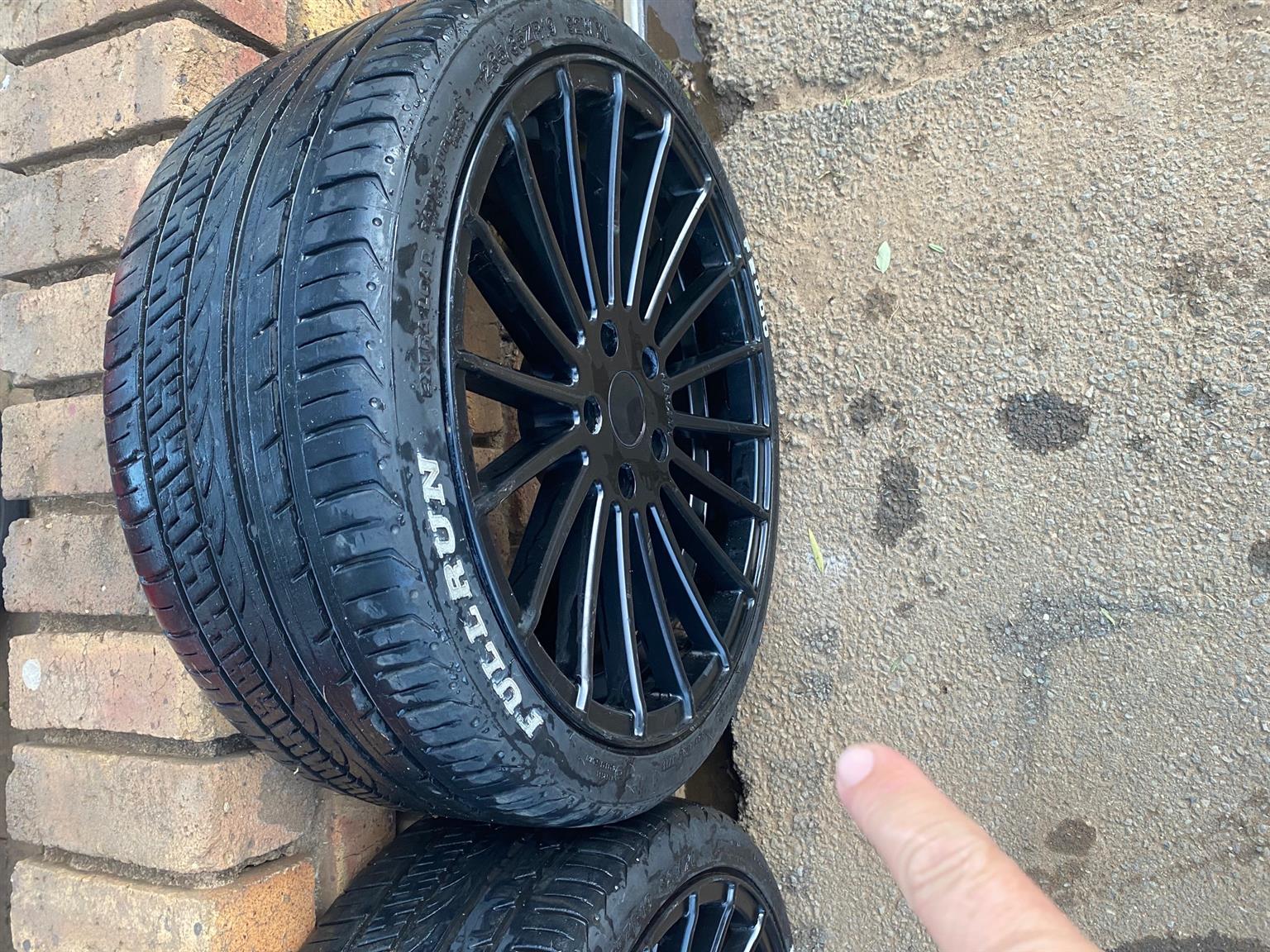 Mags & tyres 19" 5x120 PCD