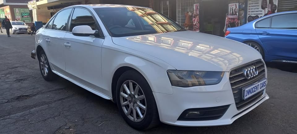2014 AUDI A4 2.0 DIESEL AUTOMATIC TRANSMISSION, WHITE COLOR, 88000KM, USED ACCIDENT FREE