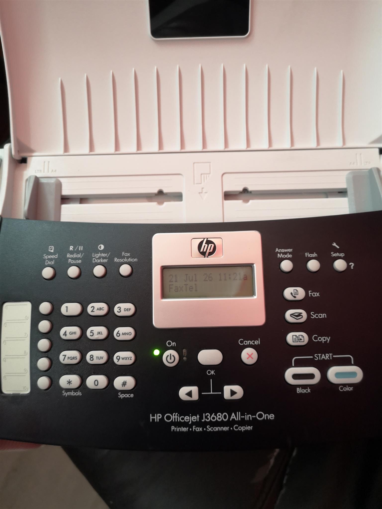 HP Colour Printer & Fax Machine R599