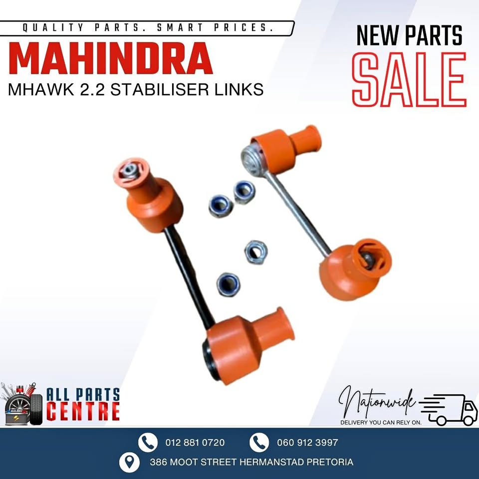 Mahindra Mhawk 2.2 Stabiliser links - Private Seller Mahindra Mhawk 2.2 Stabiliser links - Private Seller