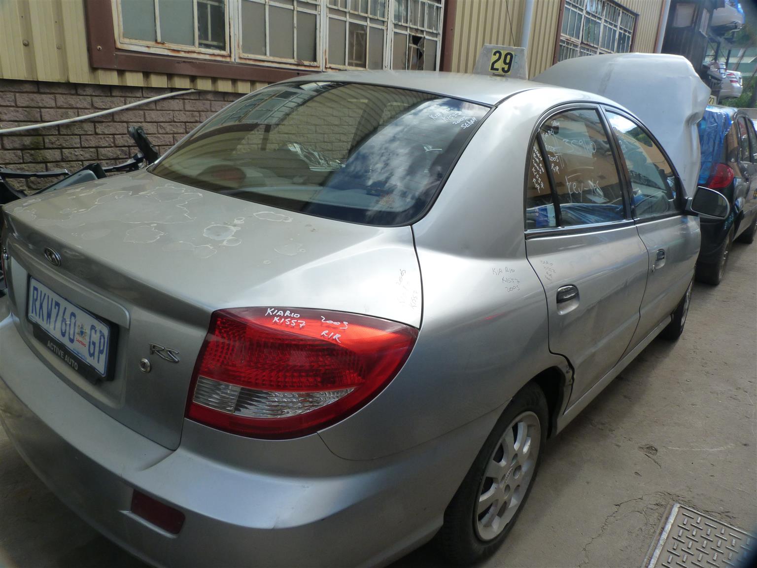 SPARESBOYZ STRIPPING FOR SPARES KIA RIO 1.3 5DR - Private Seller SPARESBOYZ STRIPPING FOR SPARES KIA RIO 1.3 5DR - Private Seller