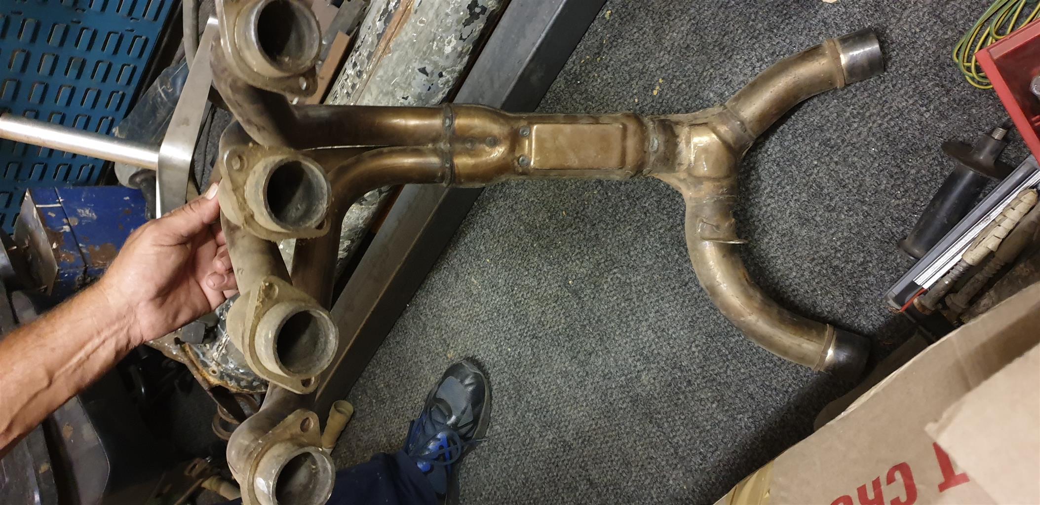 Honda CBR1100XX Blackbird original Exhaust