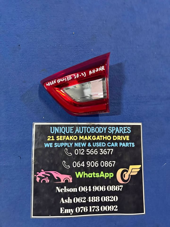 Urban Cruiser / Vitara Brezza Right Inner Tail Light - Private Seller Urban Cruiser / Vitara Brezza Right Inner Tail Light - Private Seller