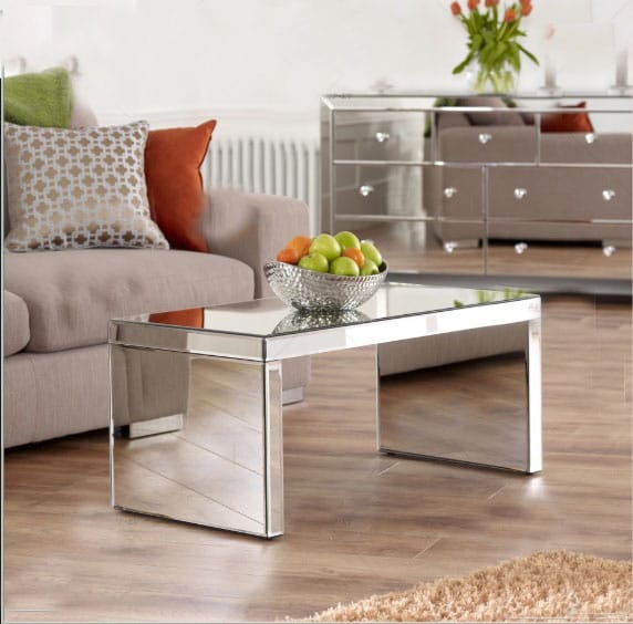 Full Mirror Coffee Tables For Sale Brand New In Boxes Junk Mail