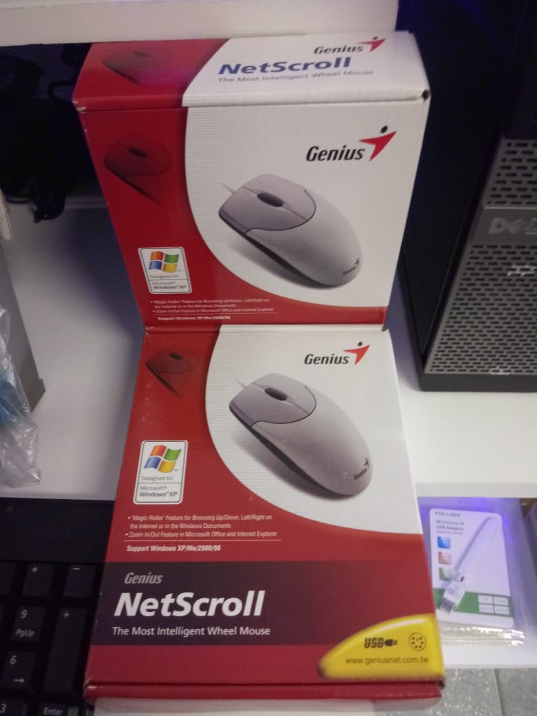 Genius NetScroll 110 Wired Optical Mouse 