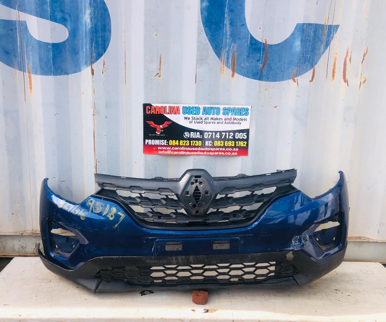 Renault Triber front bumper complete (foglight cover sold) (2020-2023) - Private Seller Renault Triber front bumper complete (foglight cover sold) (2020-2023) - Private Seller