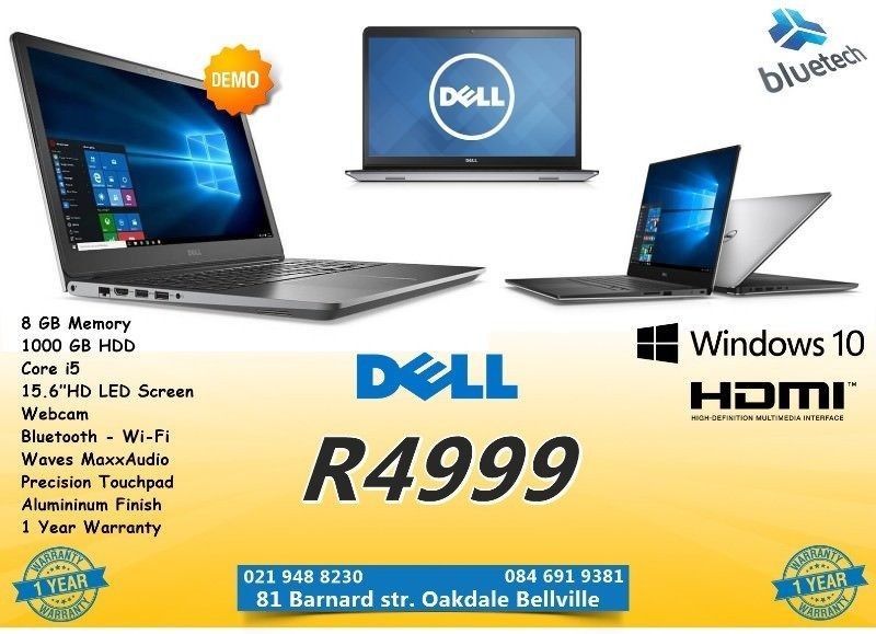 Demo Dell Inspiron 15 5548 Laptop Core I5 8gb Ram 1tb Hard Drive Bluetech Computers Junk Mail