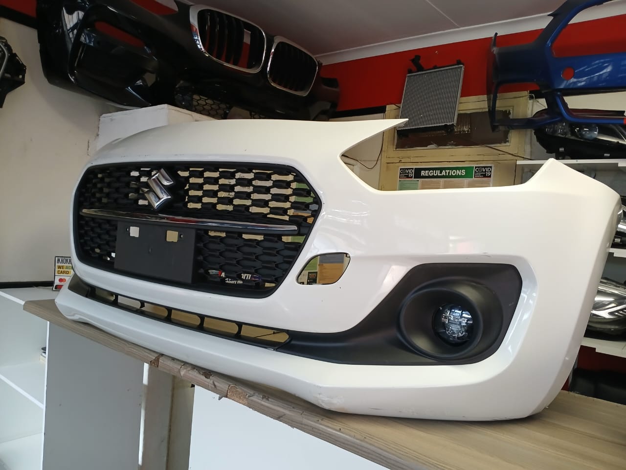 2023 SUZUKI SWIFT COMPLETE FRONT BUMPER WITH LED FOGLIGHTS FOR SALE - Private Seller 2023 SUZUKI SWIFT COMPLETE FRONT BUMPER WITH LED FOGLIGHTS FOR SALE - Private Seller