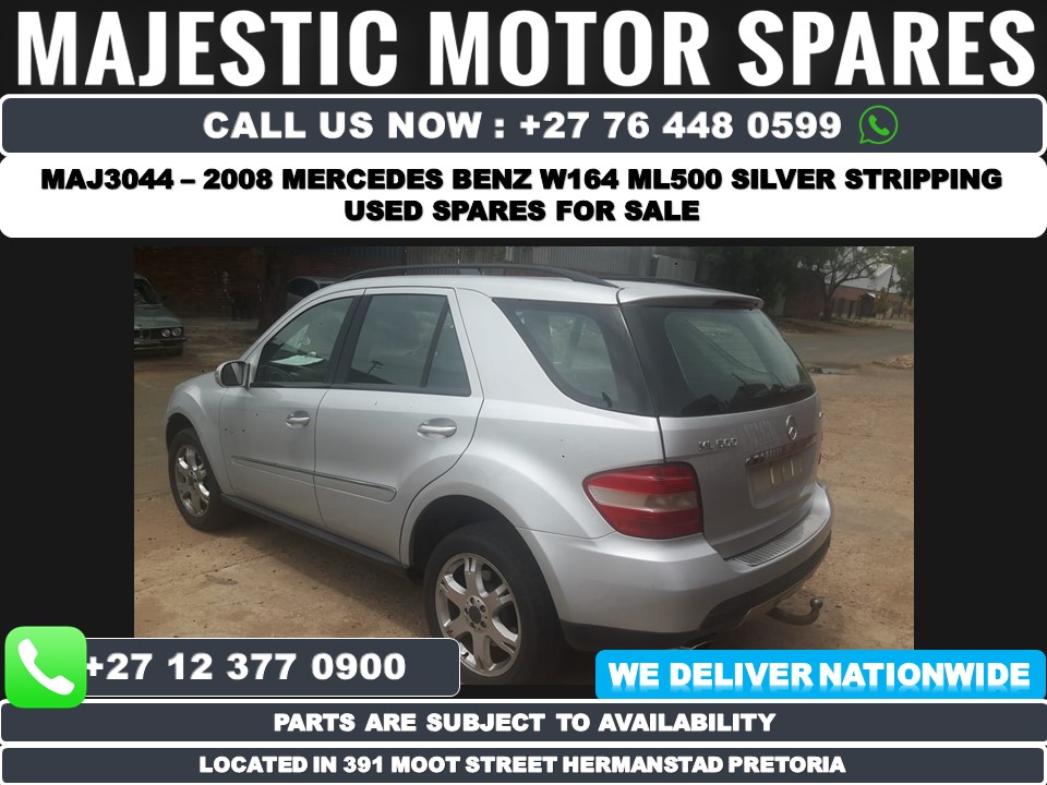 Mercedes Benz ML350 w164 spares parts for sale - Silver in colour - Private Seller Mercedes Benz ML350 w164 spares parts for sale - Silver in colour - Private Seller