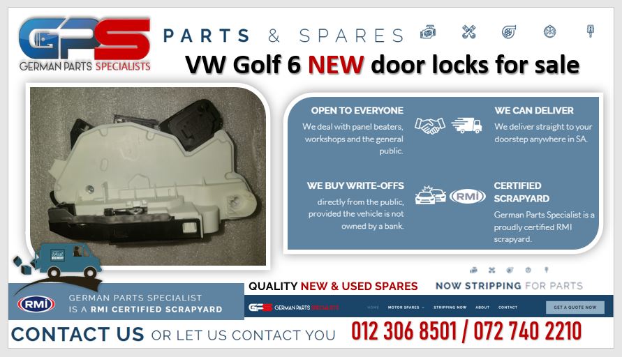 VW Golf 6 NEW door locks for sale - Private Seller VW Golf 6 NEW door locks for sale - Private Seller
