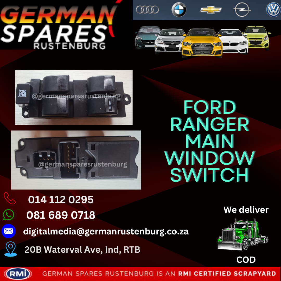 New Ford Ranger Main Window Switch - Private Seller