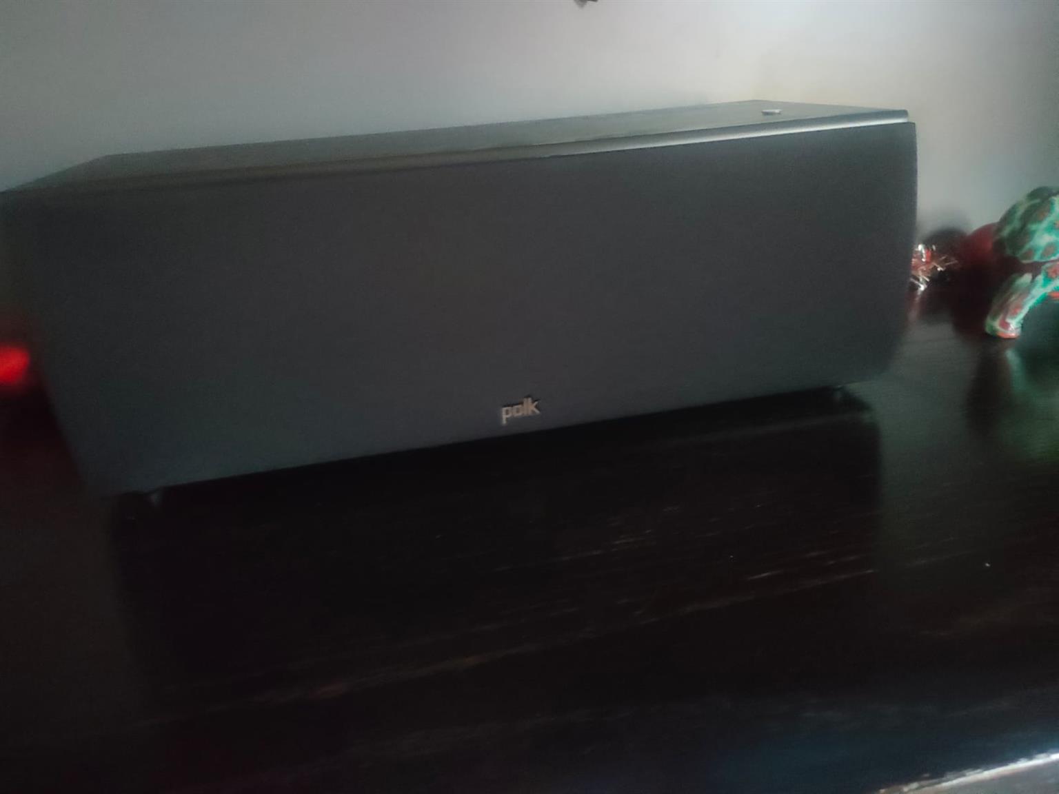 Denon amp and Polk speakers Bookshelf 2Tower 2Center speaker 1 Polk sub Denon amp and Polk speakers Bookshelf 2Tower 2Center speaker 1 Polk sub