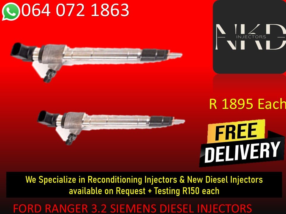 FORD RANGER 3,2 DIESEL INJECTORS FOR SALE - Private Seller FORD RANGER 3,2 DIESEL INJECTORS FOR SALE - Private Seller