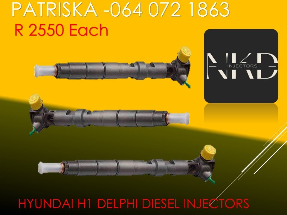 AFFODABLE DIESEL INJECTORS FOR HYUNDAI H1 DELPHI FOR SALE - Private Seller AFFODABLE DIESEL INJECTORS FOR HYUNDAI H1 DELPHI FOR SALE - Private Seller