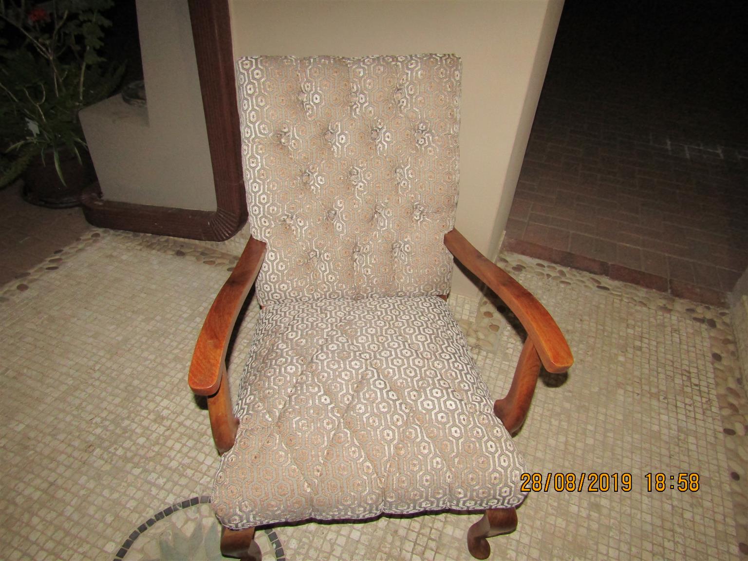 Classic antique armrest Chair.