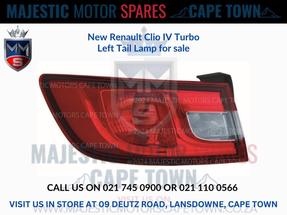 Renault Clio IV Turbo Left Tail Lamp for sale - Private Seller Renault Clio IV Turbo Left Tail Lamp for sale - Private Seller
