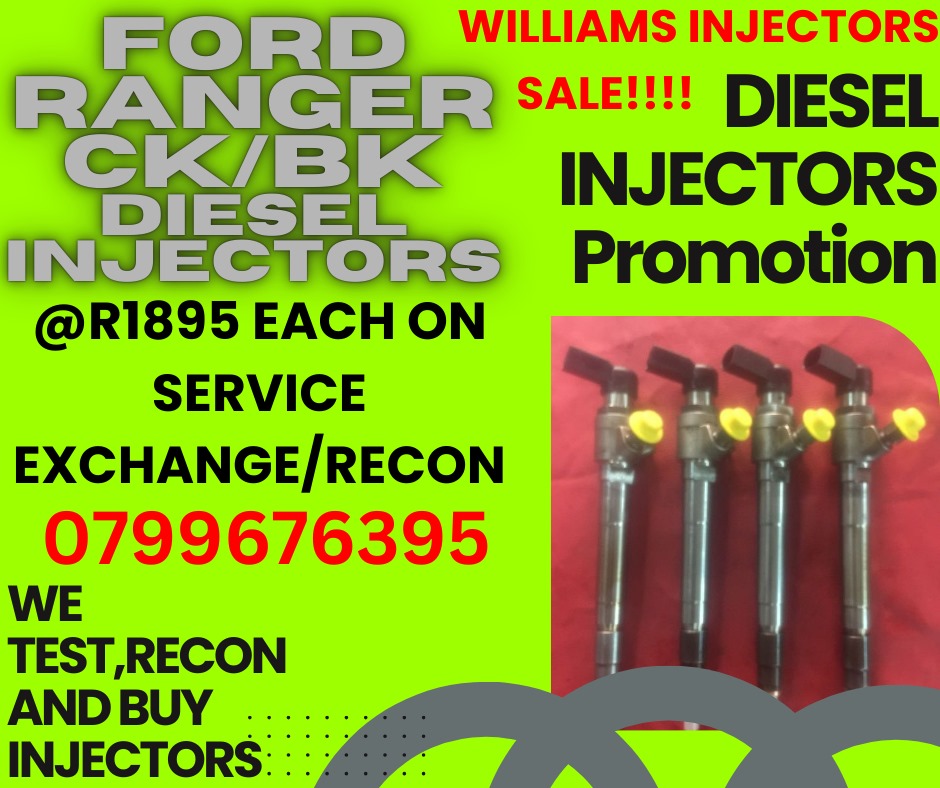 FORD RANGER BK/CK DIESEL INJECTORS - Private Seller FORD RANGER BK/CK DIESEL INJECTORS - Private Seller