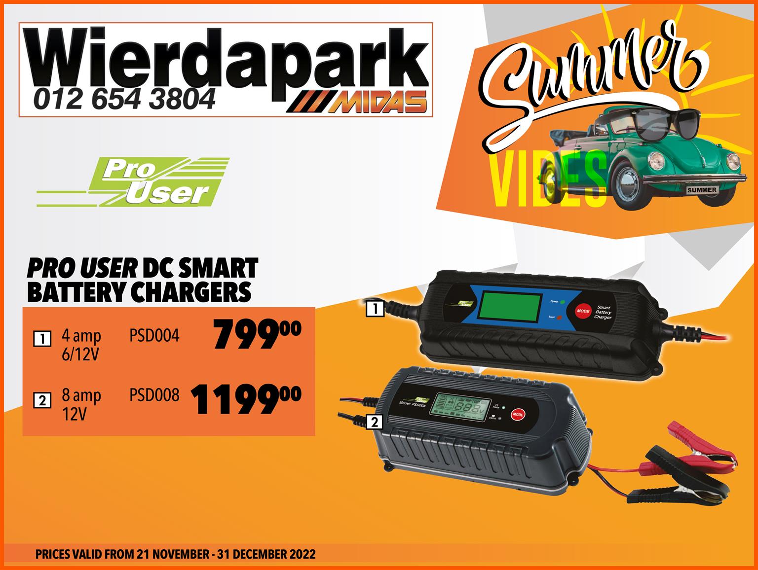 Midas car battery on sale charger price